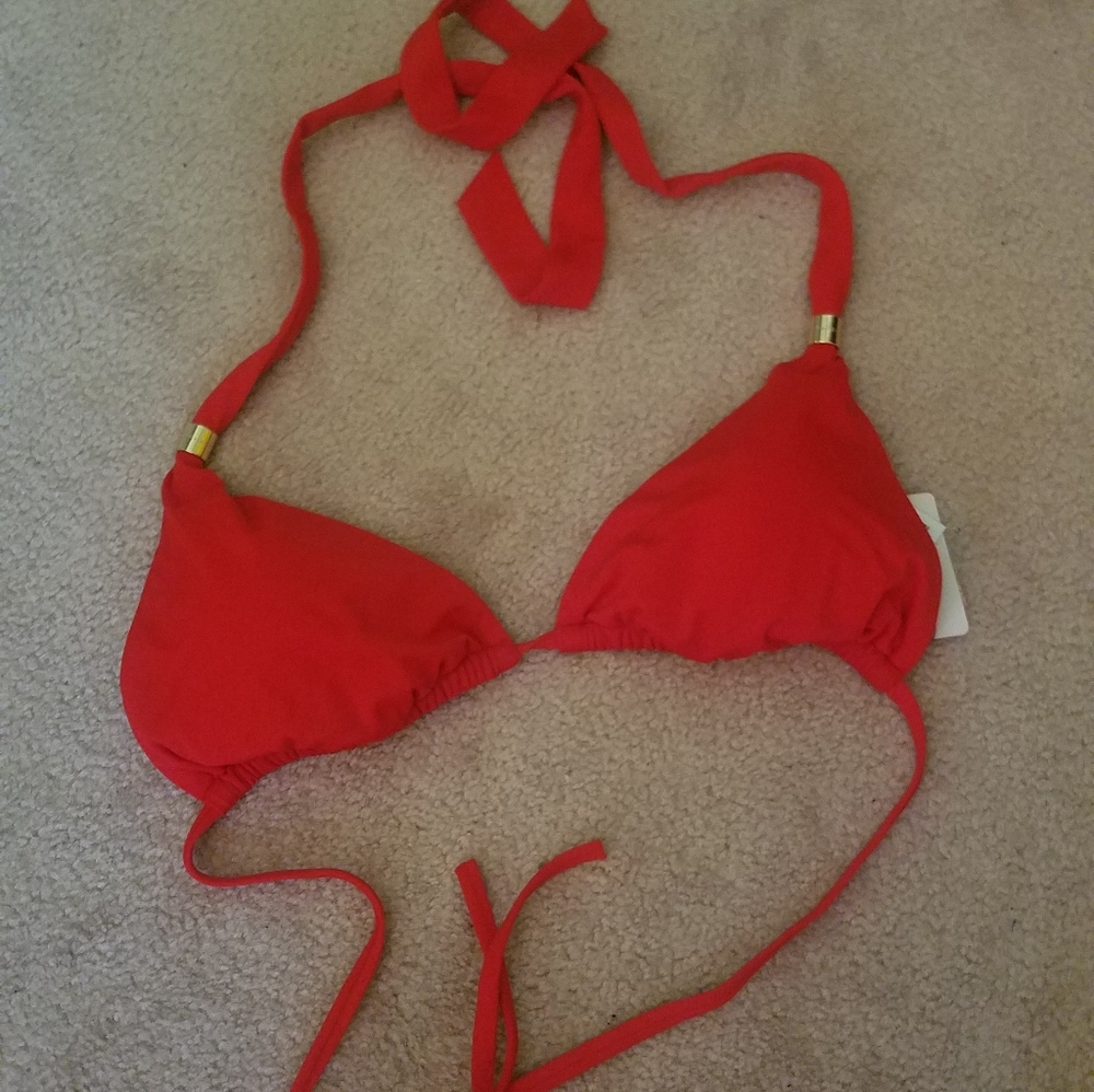 Red Ted Baker Bikini Top